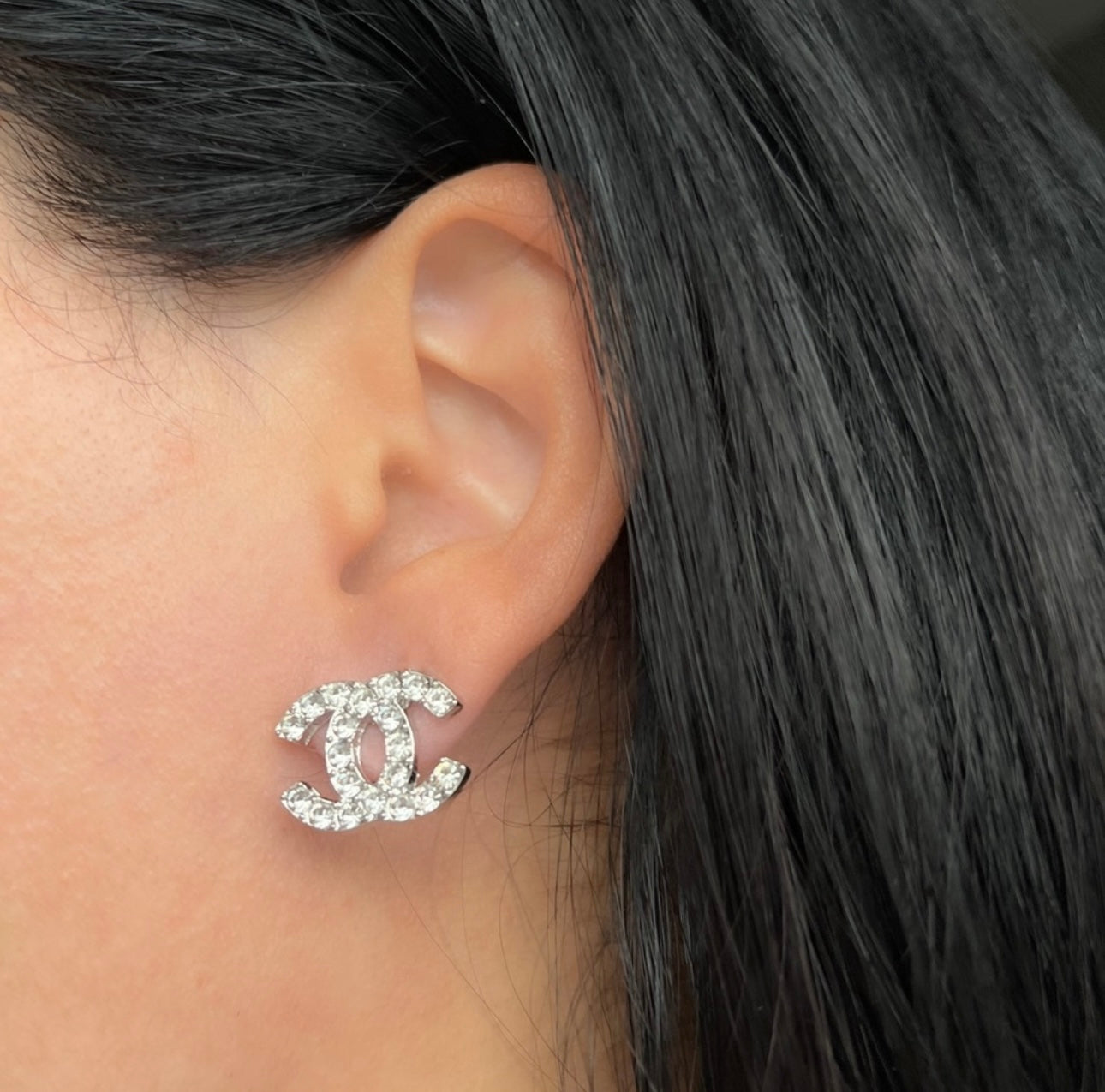 CC Earrings- sliver